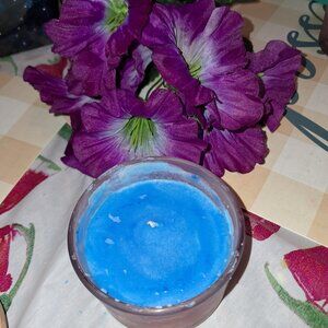 HOMEMADE BLUEBERRY CANDLE